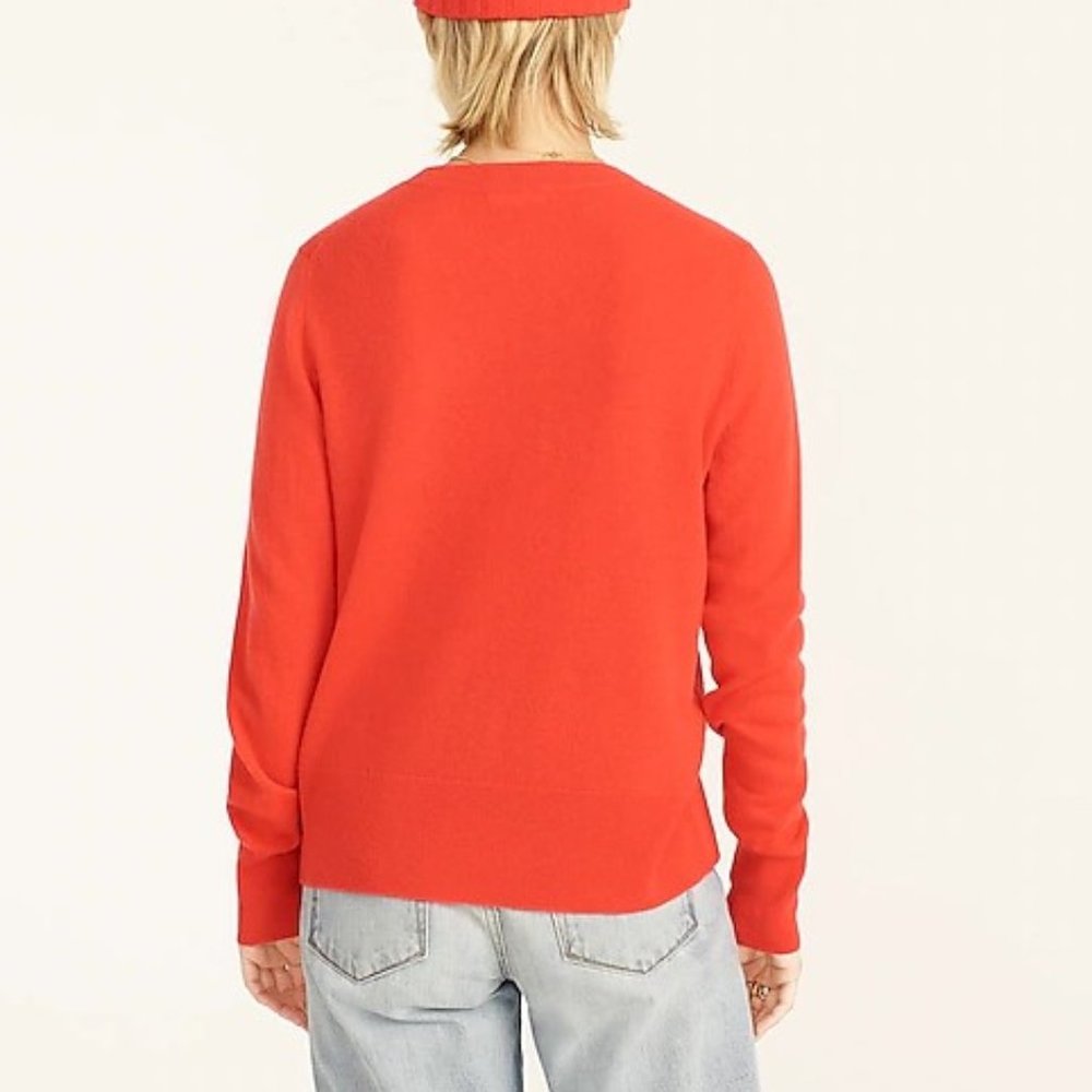 J. Crew Cashmere Classic-fit Crewneck Sweater XL - Picture 3 of 10